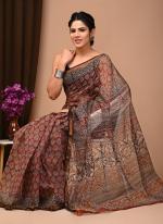 Cotton Multi Colour  Digital Printed Saree